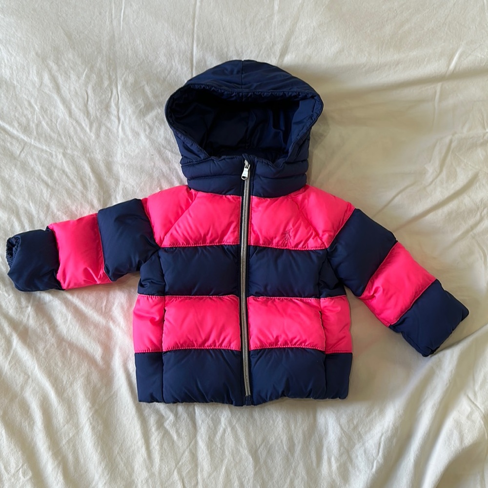 EUC* Ralph Lauren puffer jacket. 12 months.